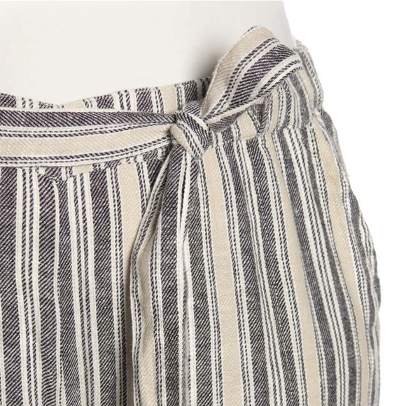 NWT Caslon – Striped Linen Blend Pants (Plus) - Picture 3 of 7